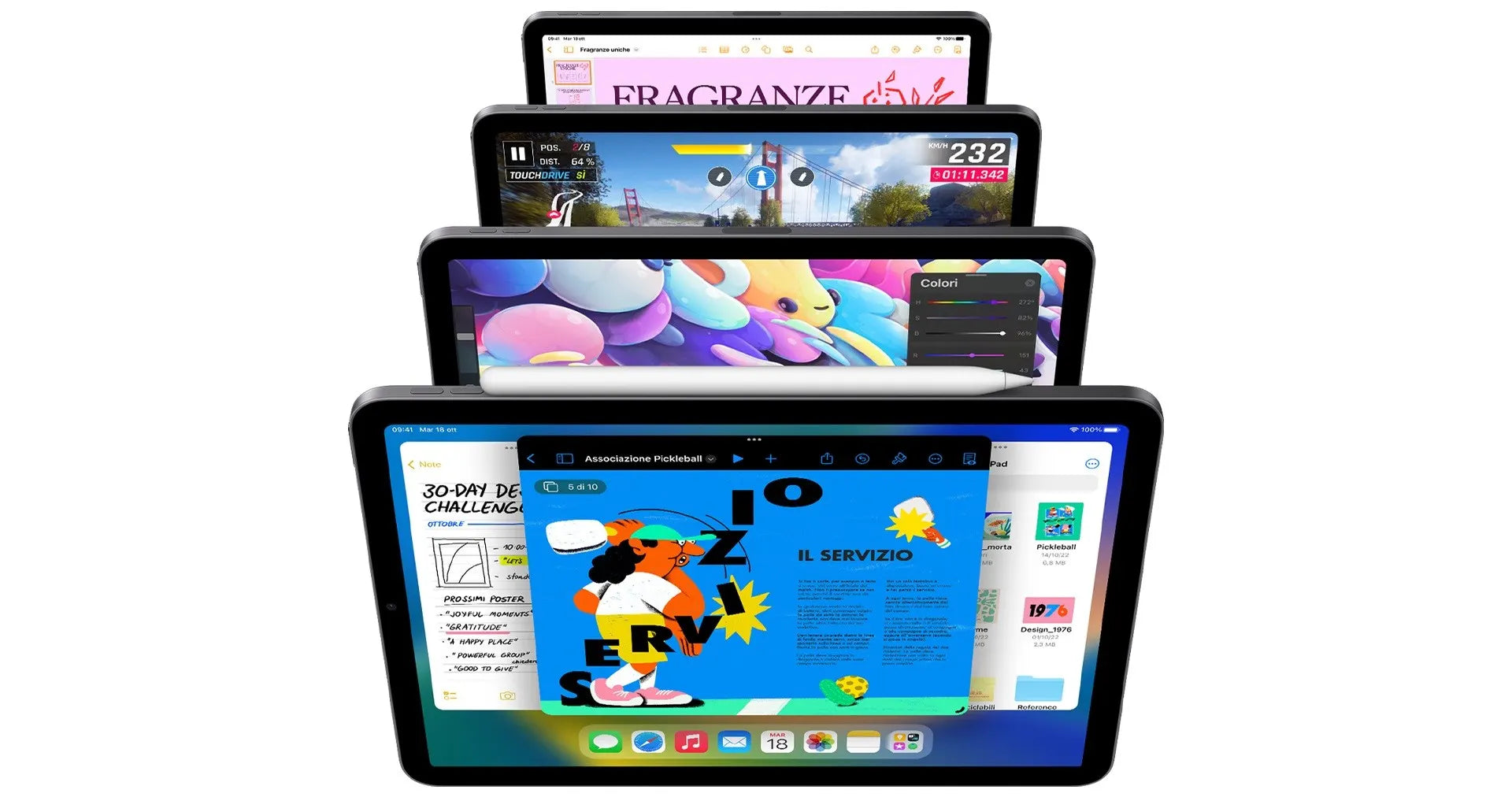 Apple iPad Air M2 6th Gen 128GB (WiFi + Cellular) NUOVO Garanzia 2 Anni