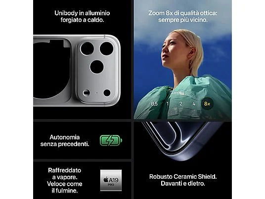 Apple iPhone 17 Pro Max 256GB  (NUOVO Garanzia 2 Anni)