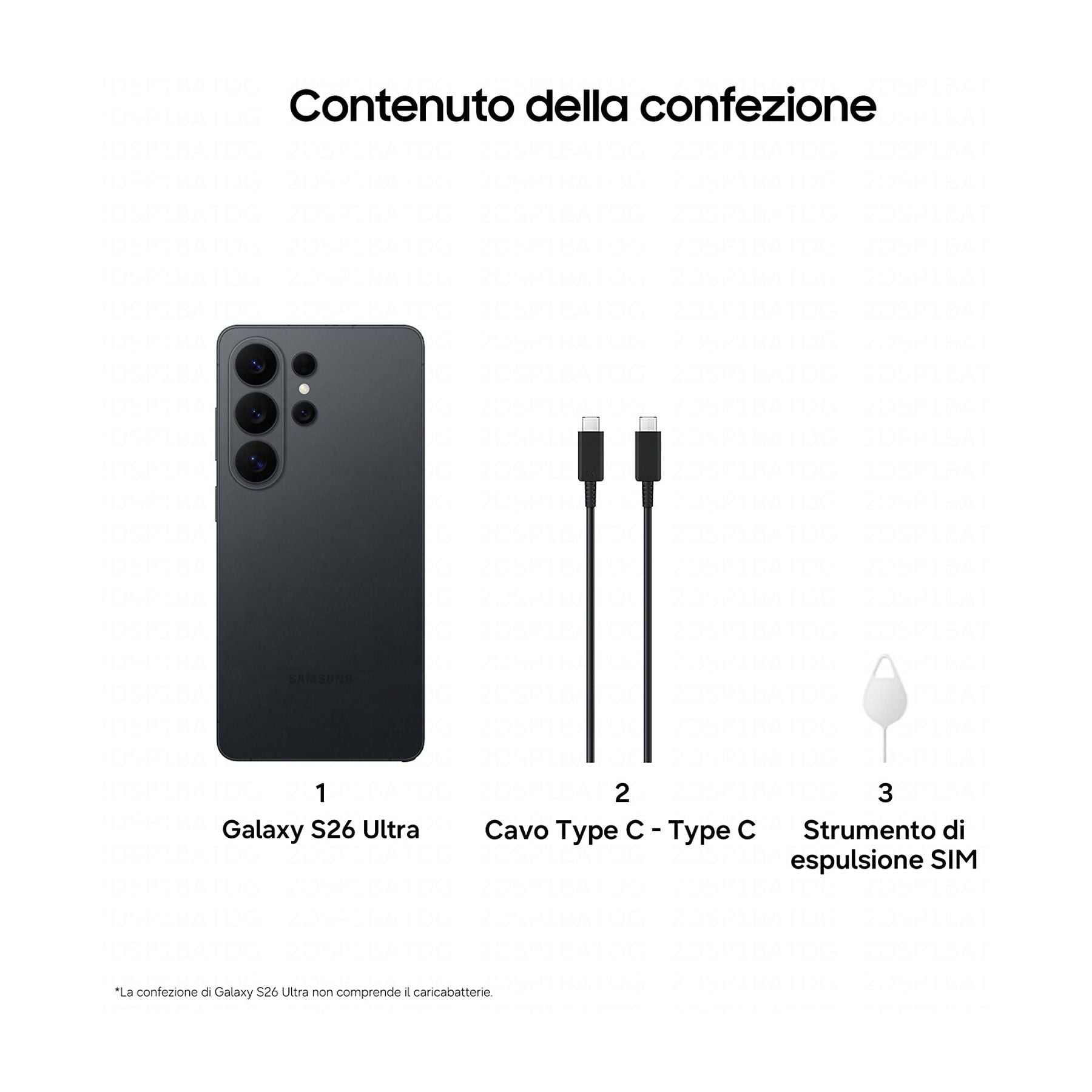 SAMSUNG GALAXY S26 ULTRA  16/1TB     ( NUOVO-GARANZIA 24 MESI )